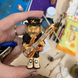 Lemmy Kilmister,  Motorhead, Rock, Halloween, Art Toy, Figure