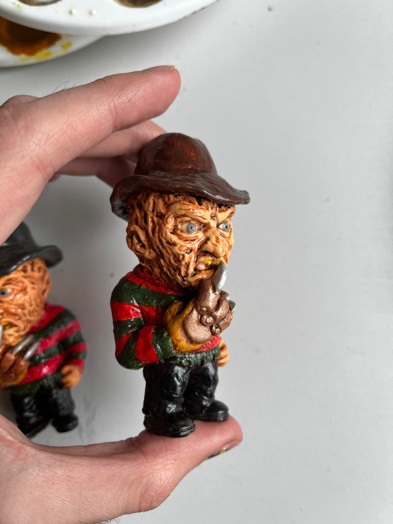 Freddy Krueger , Horror, Halloween, Art Toy, Maniac, Figure image 6