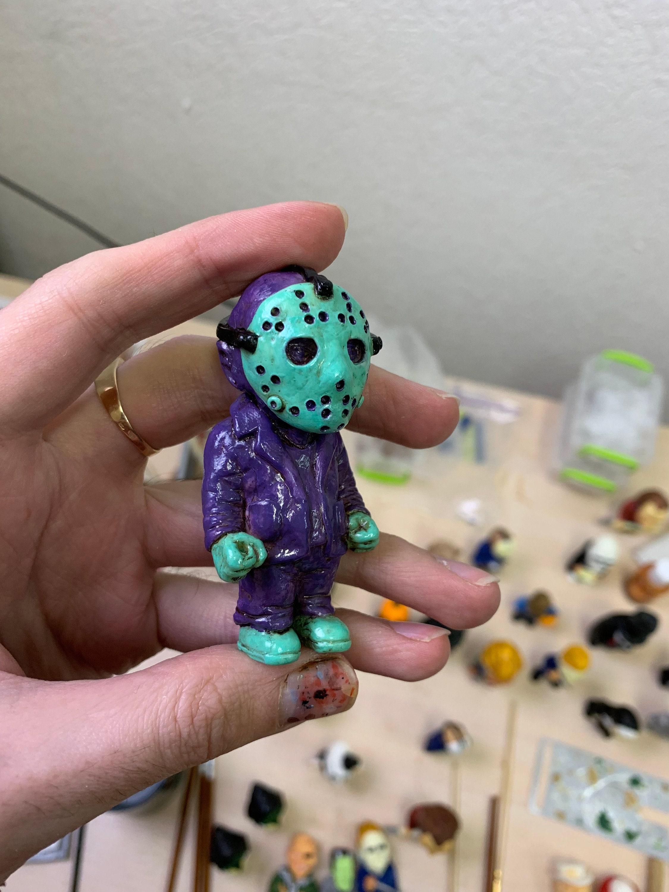 NES Jason Voorhees, Horror, Halloween, Art Toy, Maniac, Figure - Etsy
