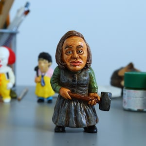 Elände, Skräck, Halloween, Konstleksak, Figur, Samlarleksak, Staty