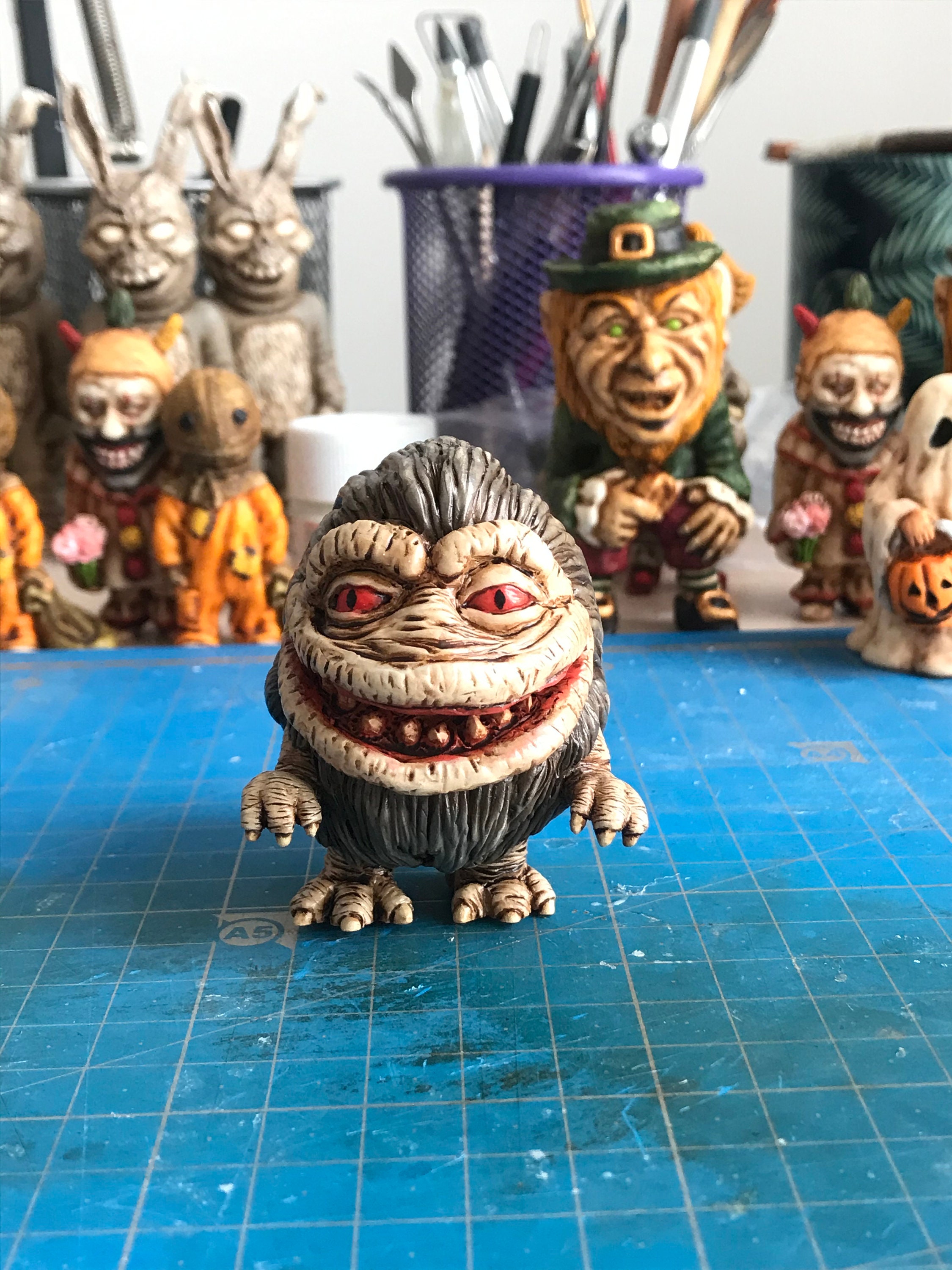 Critters, Horror, Halloween, Art Toy, Maniac, Figure - Etsy