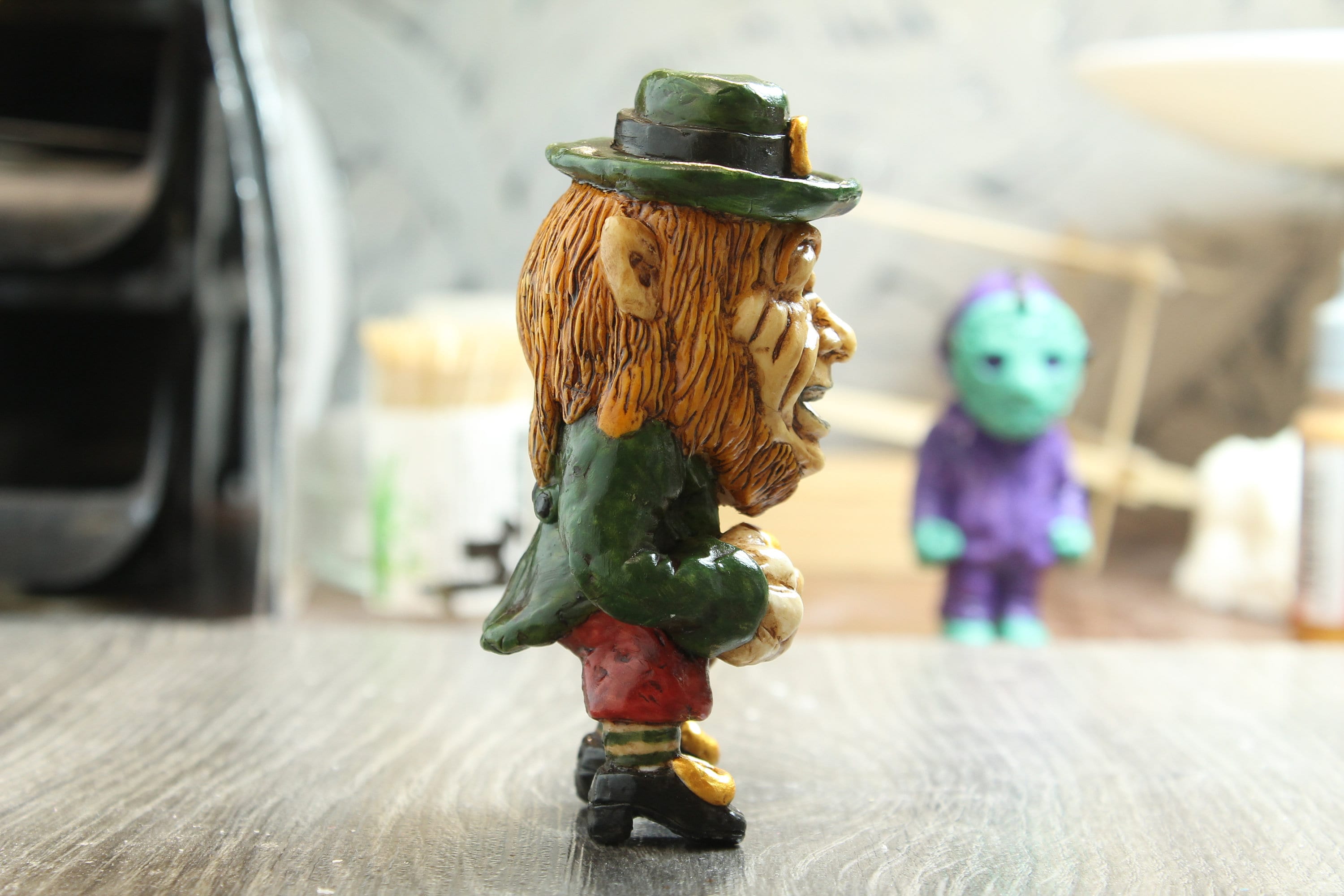 Leprechaun, Gnome, Horror, Halloween, Art Toy, Figurines - Etsy