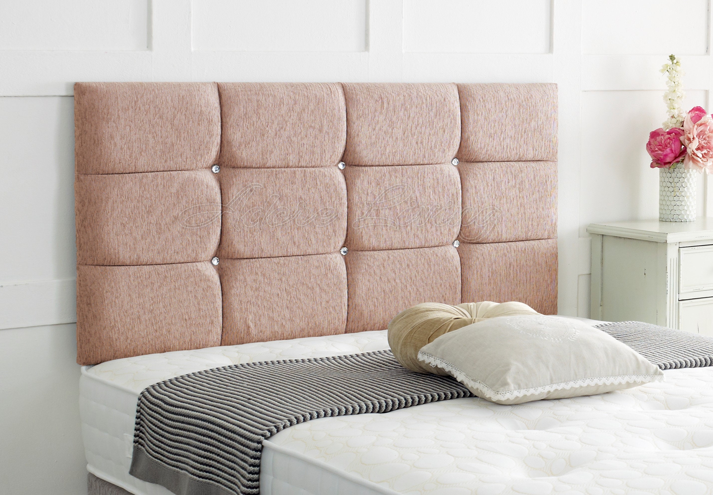ROMA Designer Crushed Velvet headboard 20 (choose your own ...