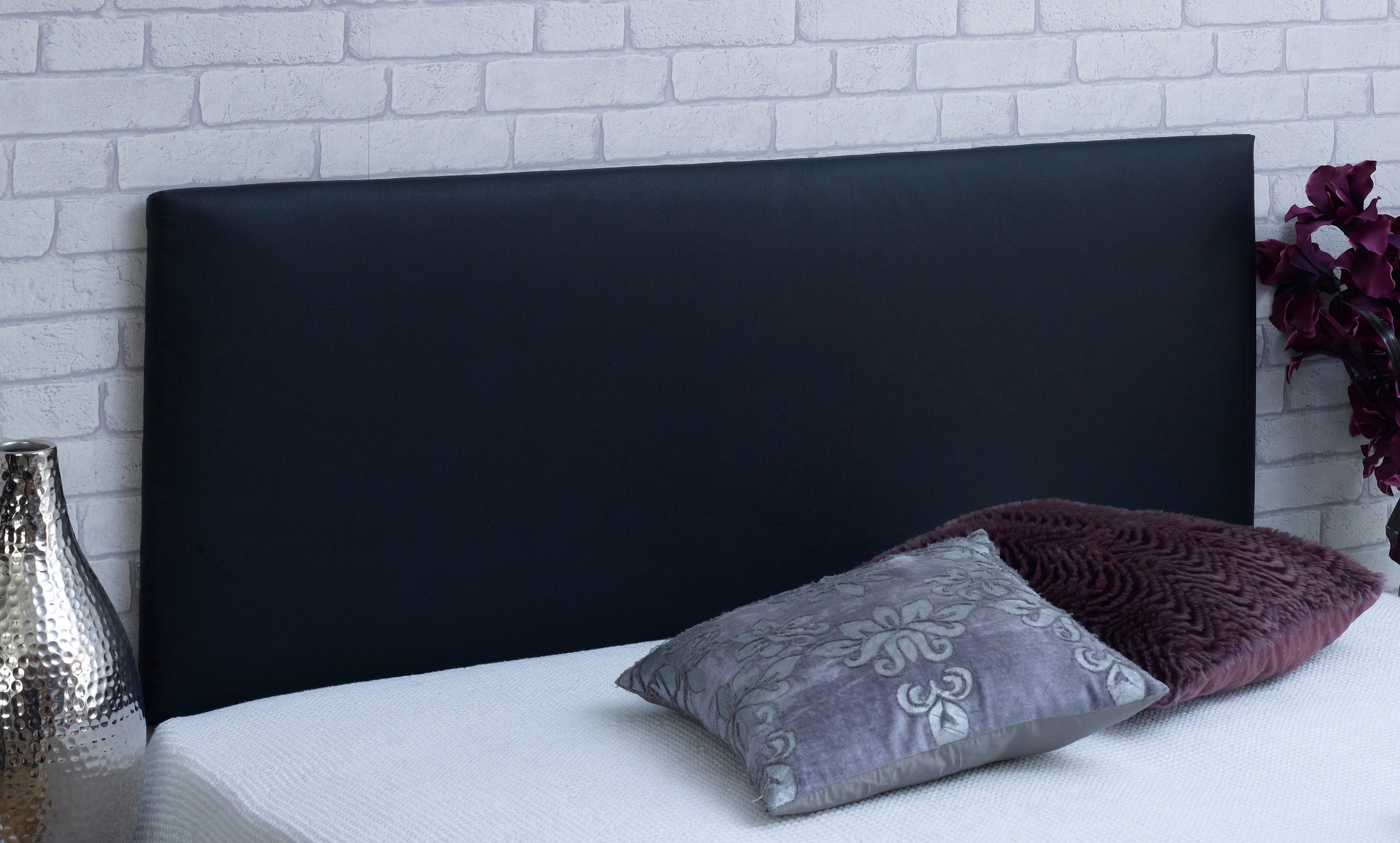 PLAIN Victoria Faux Leather Headboard 20 choose Your Etsy UK