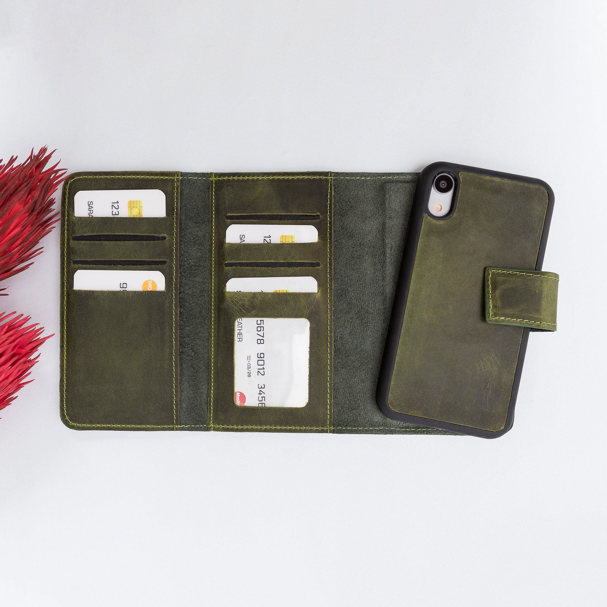 Customized Iphone XR Trifold Wallet Iphone XR Case Etsy