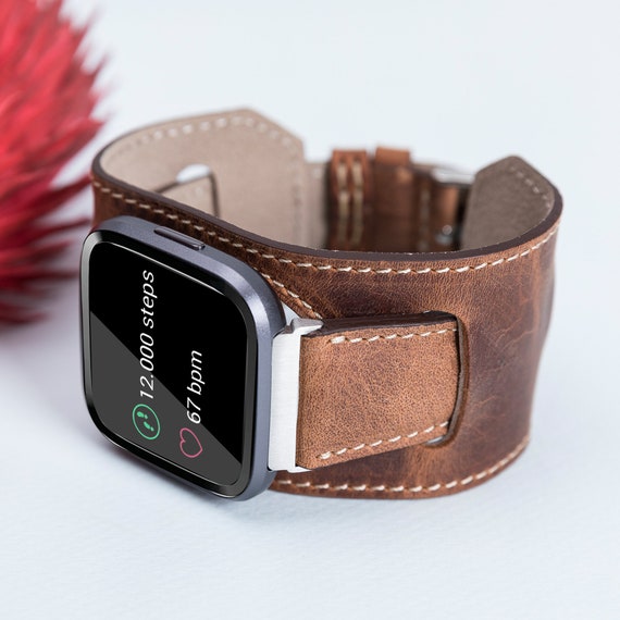 Minimalist Leather Strap For Fitbit Sense