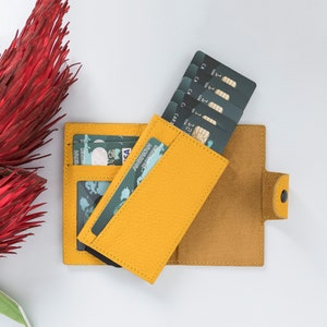 Pop-up-Geldbörse, Lederkartenhalter, Kreditkartenetui, individuelles Geschenk Damen Geldbörse, Mitarbeiter Geschenk Herren Geldbörse, Vollnarbenleder RFID-Etui