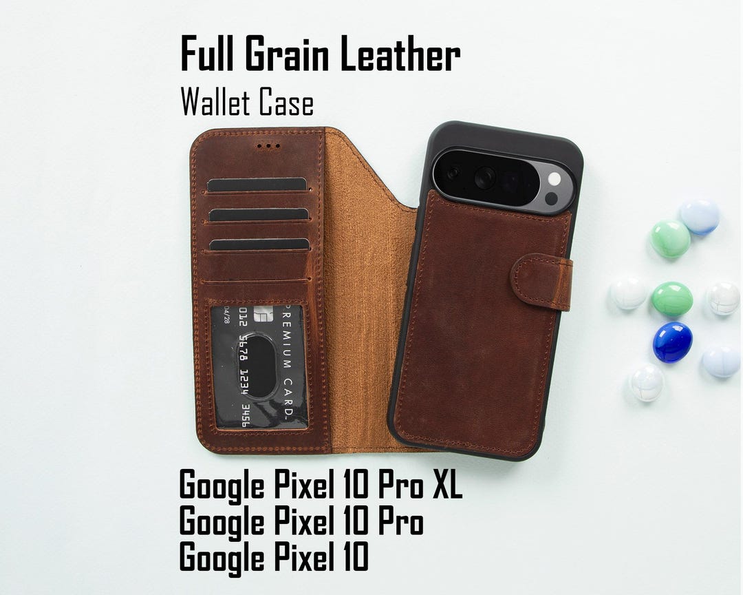 Étui Portefeuille Magnétique Pour Google Pixel 10 Pro – Mayaxess, Similicuir Bleu Nuit, Coque Détachable