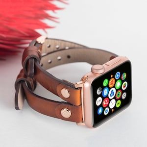 Leather Apple Watch Band, Apple Watch Leather Band, Apple Watch Band, Apple Watch Strap, iWatch Band, Apple Watch Bracelet, Mother Gift