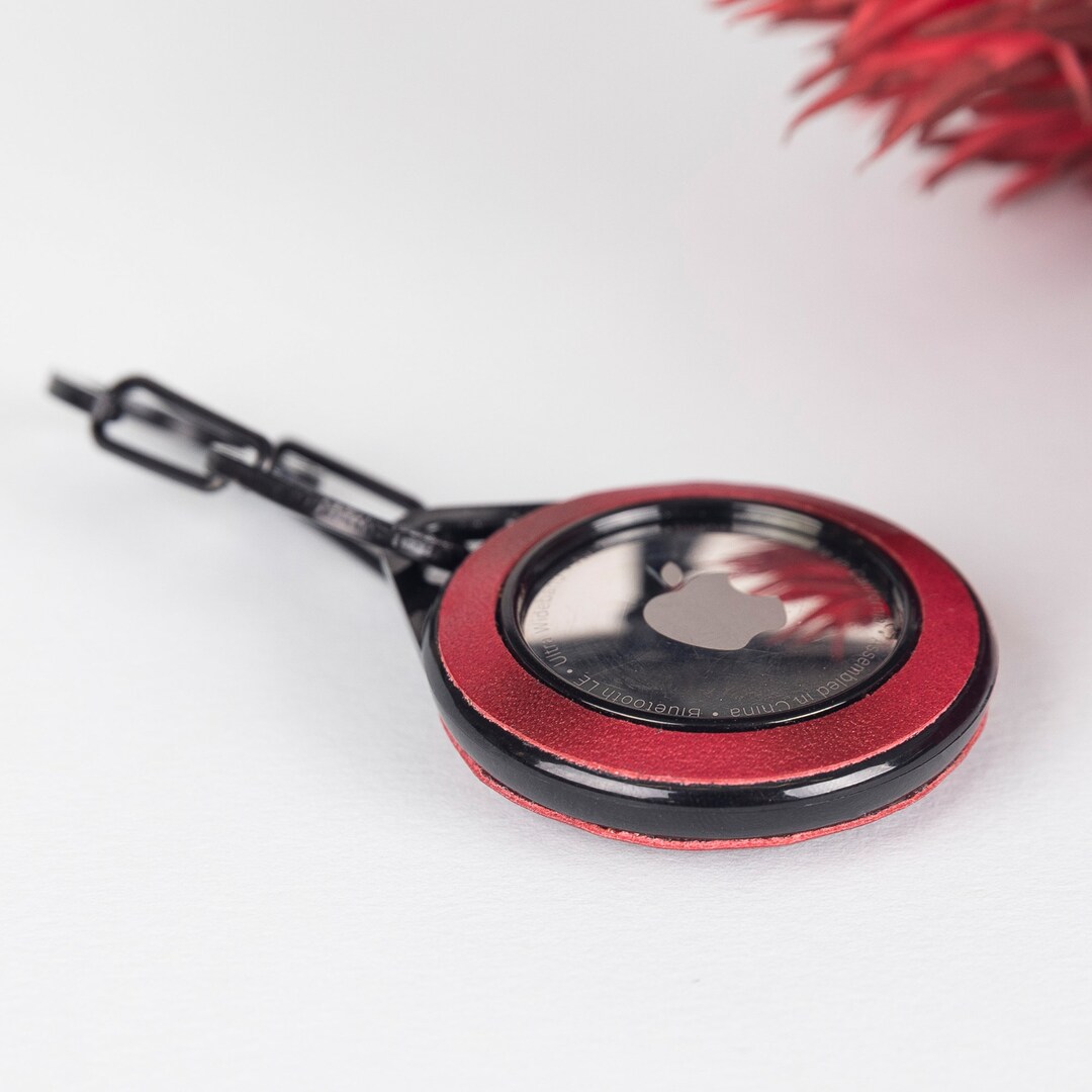 Womens AirTag Case, AirTag Leather Case, Leather AirTag Case, AirTag
