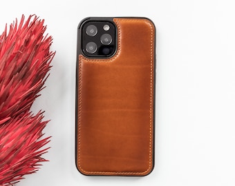 Leather iPhone Case: Personalized Full Grain Cover