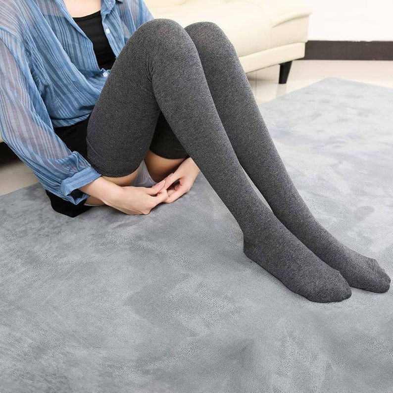 Very Long Thigh High socks 80 cm/31.5 inches Thigh High | Etsy