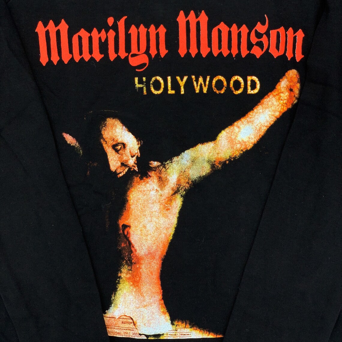 Vintage 00s Marilyn Manson Holywood Hoodie Sweatshirt | Etsy