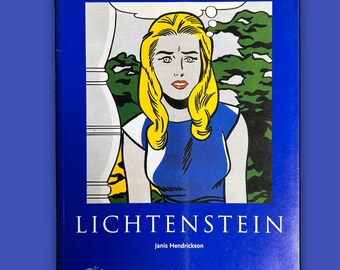 Vintage Roy Lichtenstein Kunstbuch