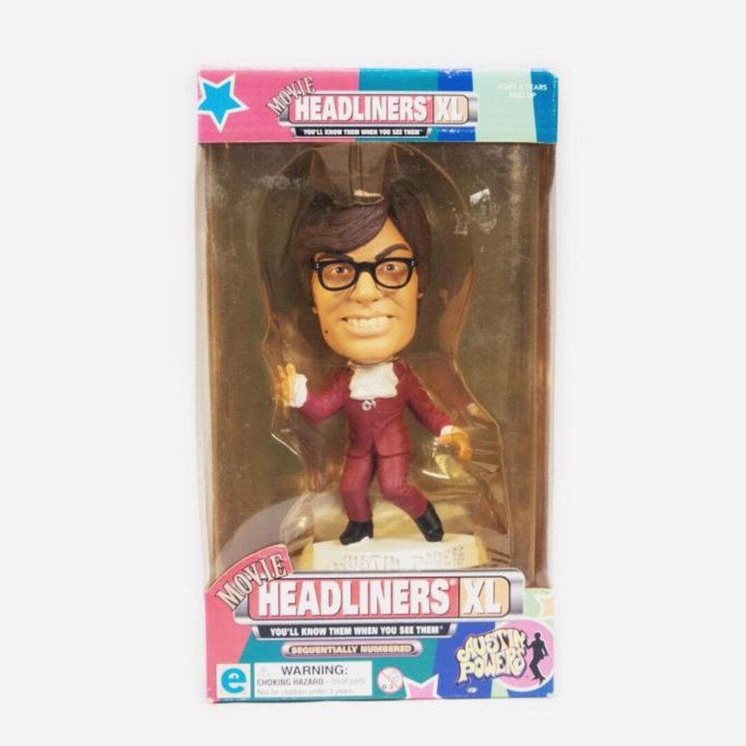 Vintage Austin Powers Headliners XL Collectable Figurine Etsy