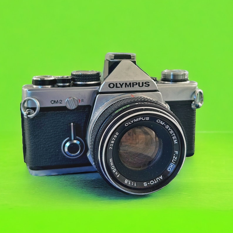 Vintage 1970s Olympus OM2 35mm SLR Film Camera Etsy
