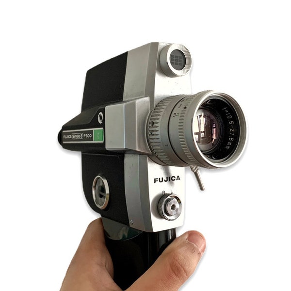 Vintage 1960s Fujica Single 8 P300 Super 8 Movie Camera