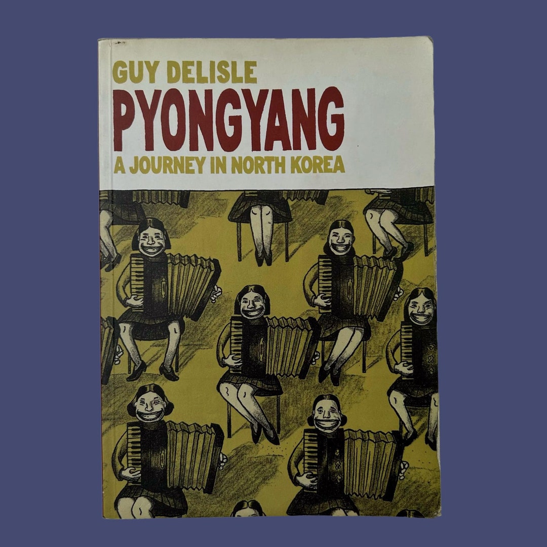 Pyongyang:　Australia　Book　A　Journey　in　North　Novel　Korea　Guy　Delisle　Etsy