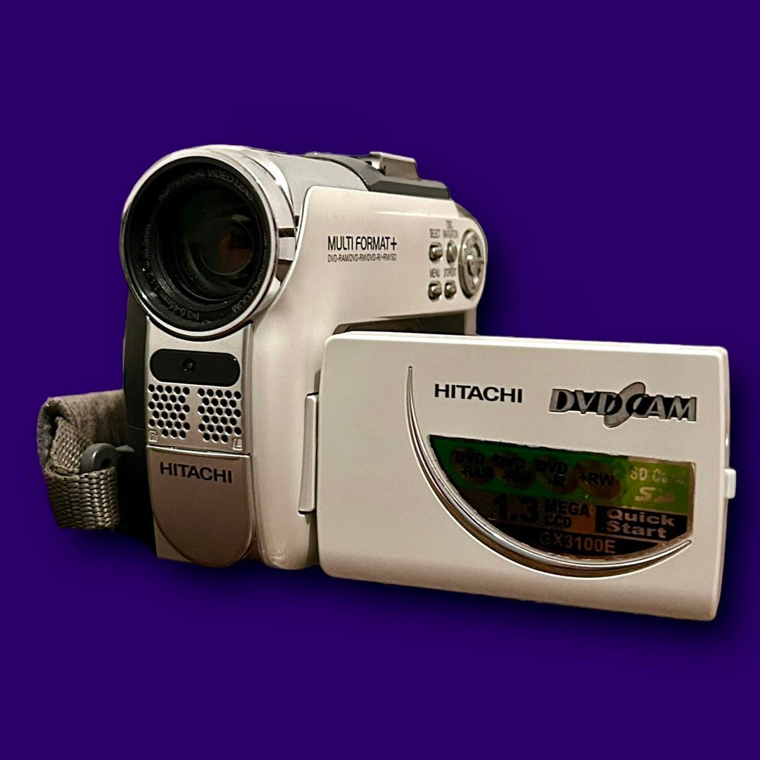 Hitachi DZGX3100E Video Camera Camcorder Etsy UK