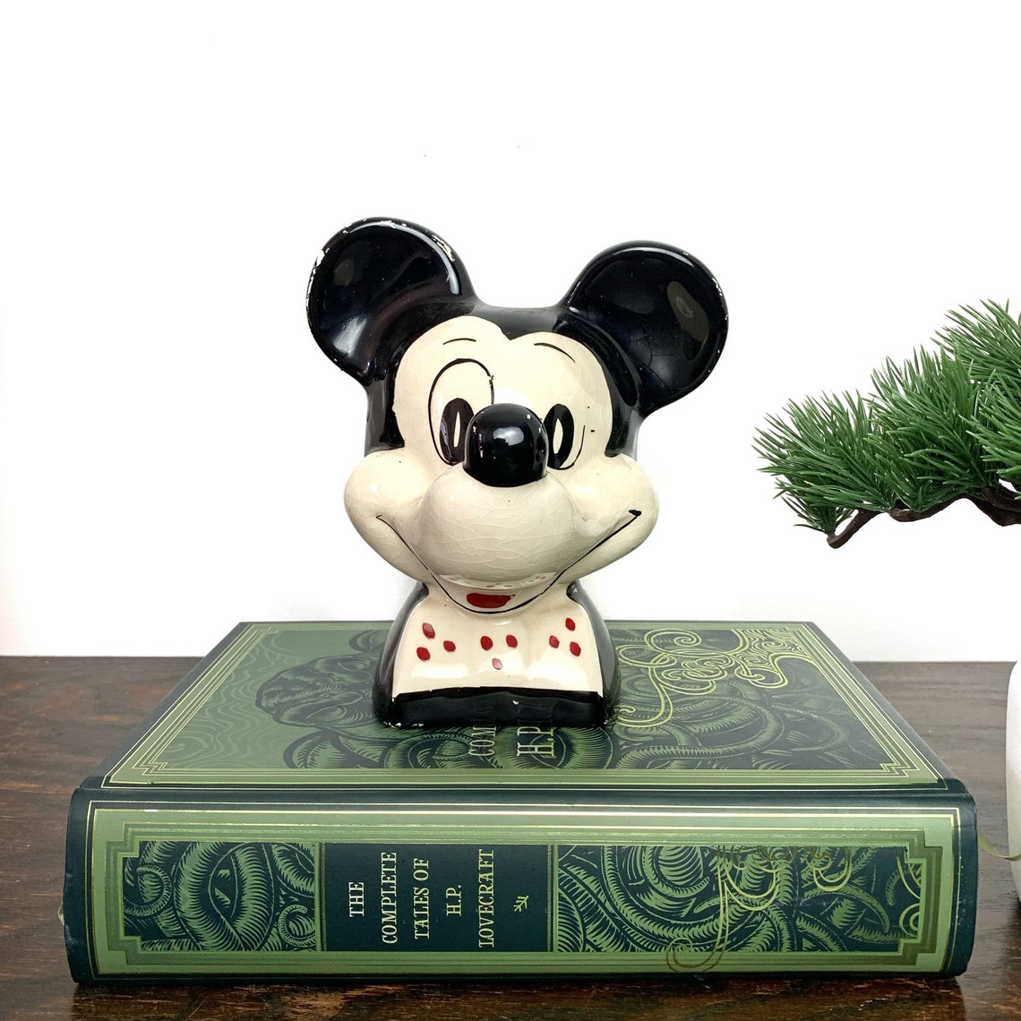 Vintage 1950s Disney Mickey Mouse Money Bank Etsy
