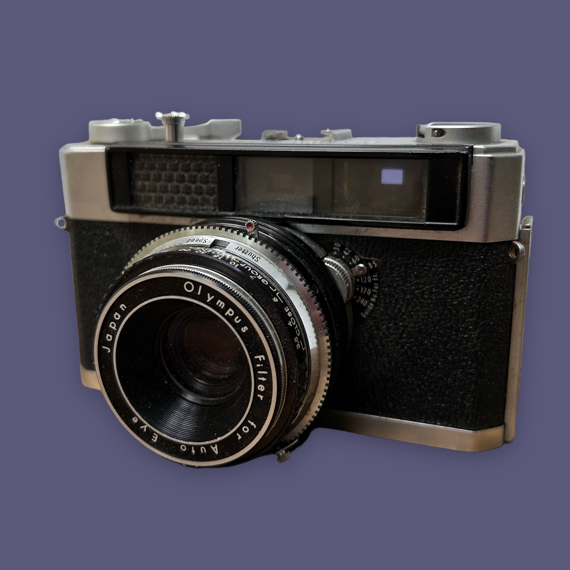 Olympus Quickmatic rangefinder Camera Case Leather Case Film Camera