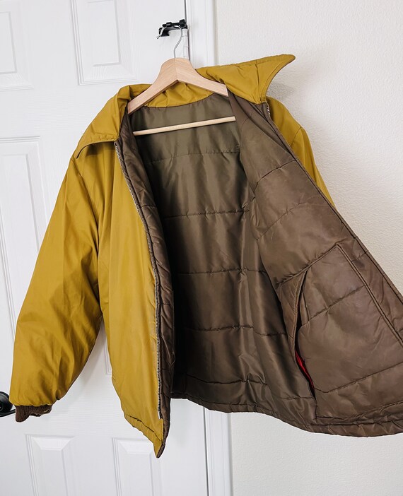 Medium Brown Vintage Workwear Jacket Reversible |… - image 8