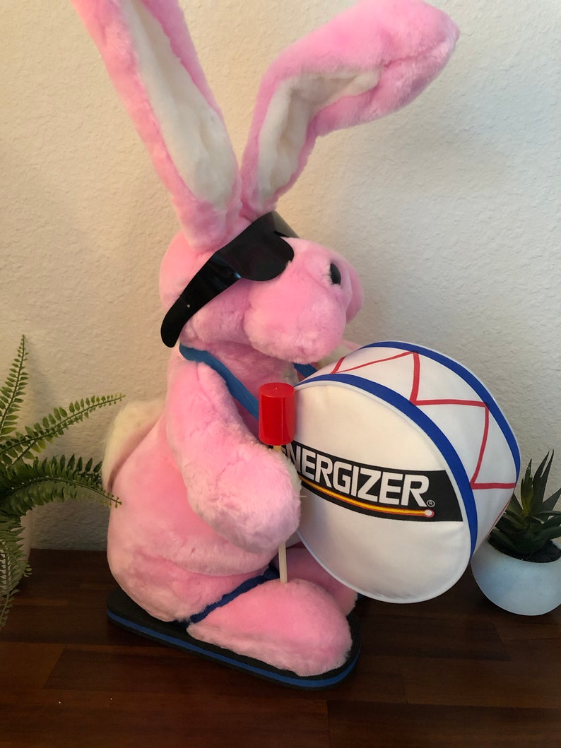 The Original Energizer Bunny Plush Doll 1989 / It keeps going Etsy