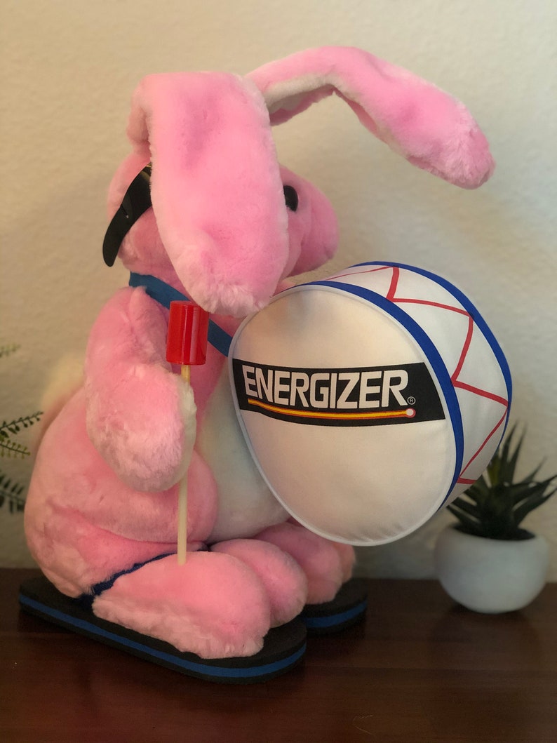 The Original Energizer Bunny Plush Doll 1989 / It keeps going Etsy