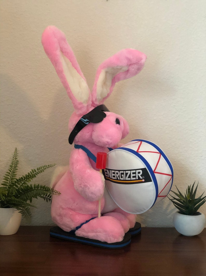 The Original Energizer Bunny Plush Doll 1989 / It keeps going Etsy