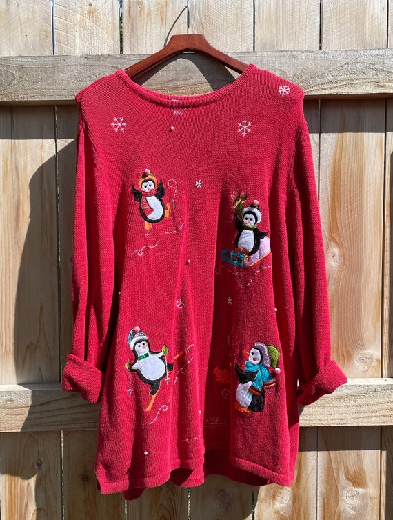 Vintage Ugly Christmas Sweater - image 1