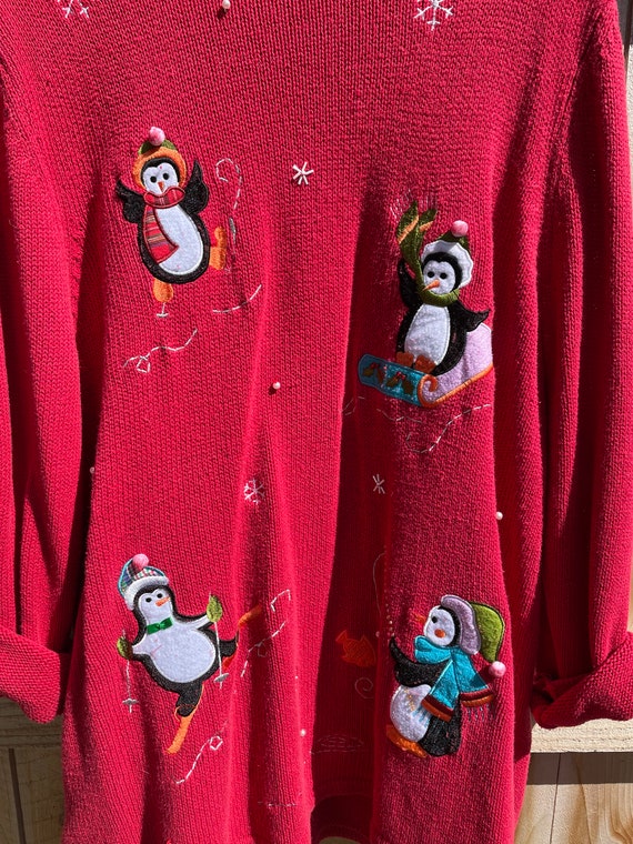 Vintage Ugly Christmas Sweater - image 2