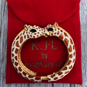 Kenneth Jay Lane Giraffe Bracelet - Etsy