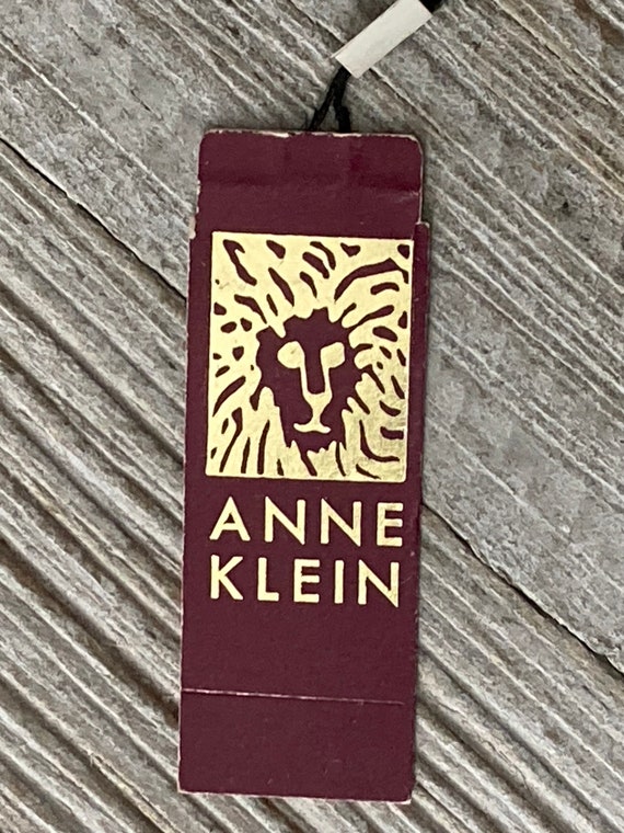 Amazing ANNE KLEIN Signed NWT Vintage 1990's Gold… - image 8