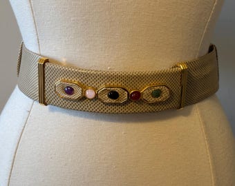 St. JOHN セントジョン チェーン　ベルトゴールド　24金GF 極上ST. JOHNサイン入りヴィンテージ1990年代ゴールドロゴ