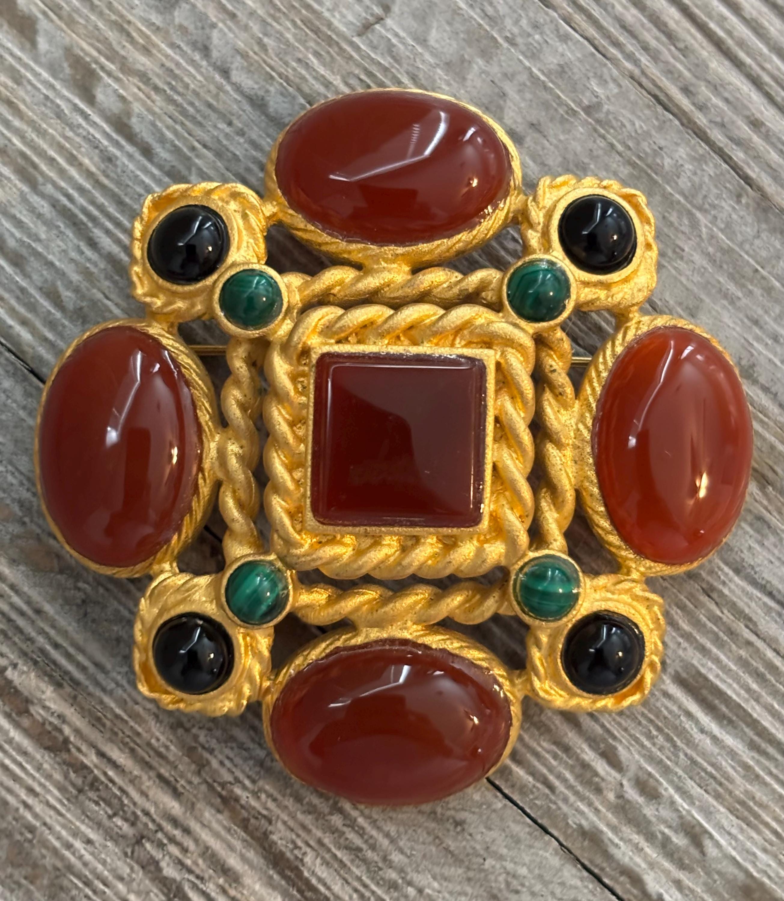 Leslie Block Brooch - Etsy