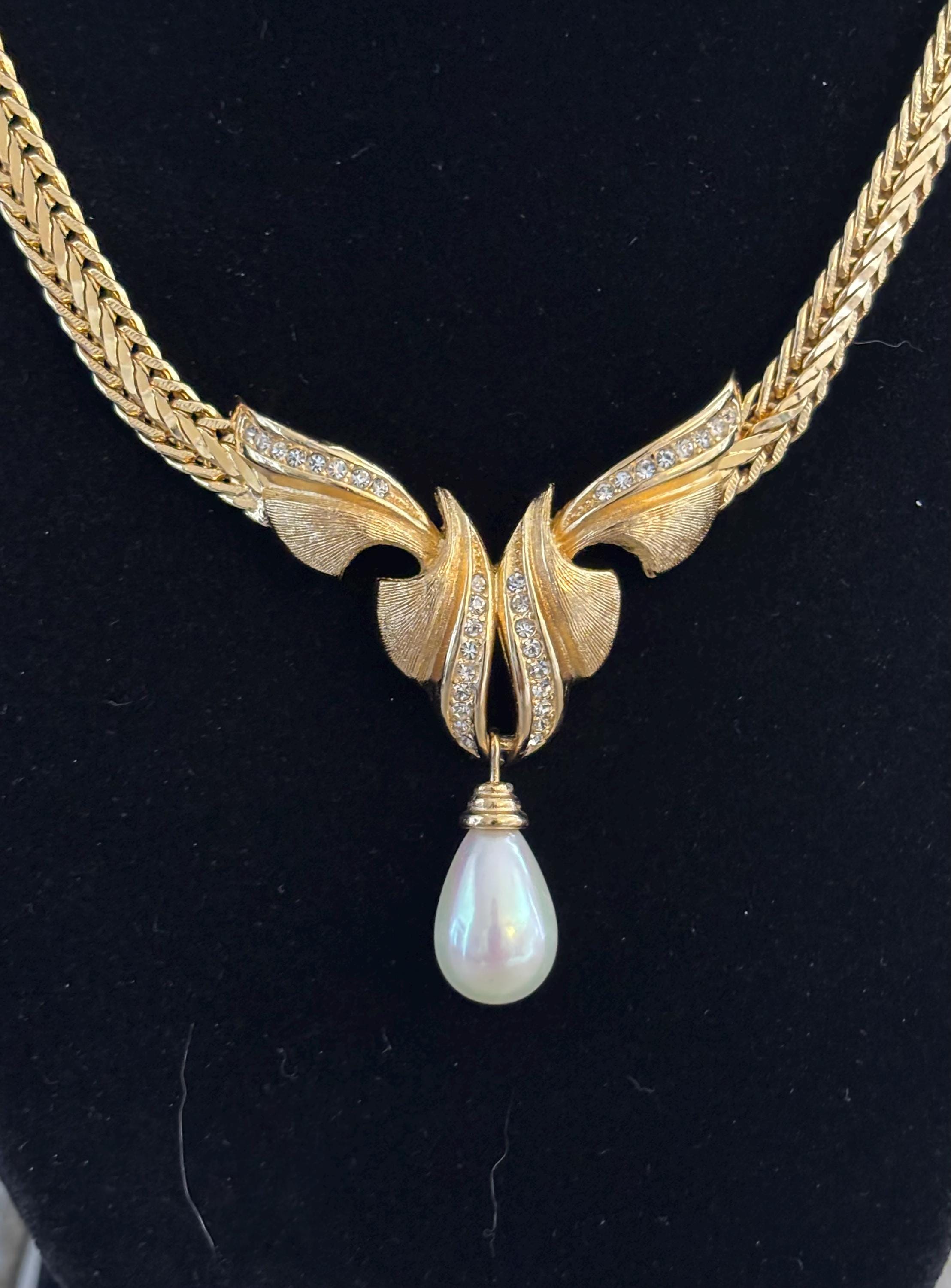 Dior pearl necklace - Etsy 日本