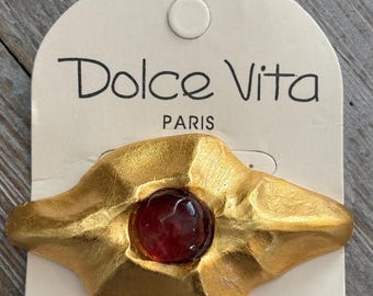 ヴィンテージ クリスチャン・ラクロア ゴールドハートブローチ - Etsy 日本