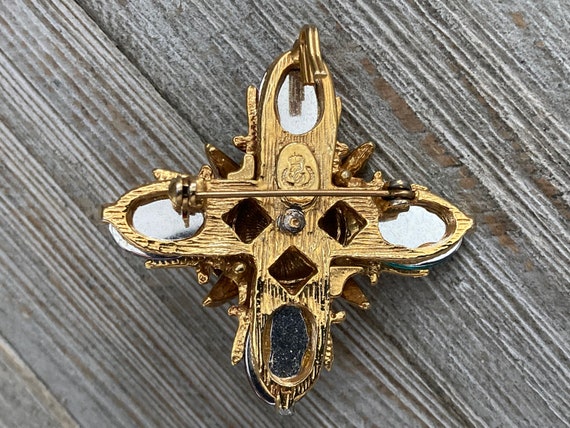 PREMIER DESIGNS Vintage 1990's Gold Maltese Cross… - image 5