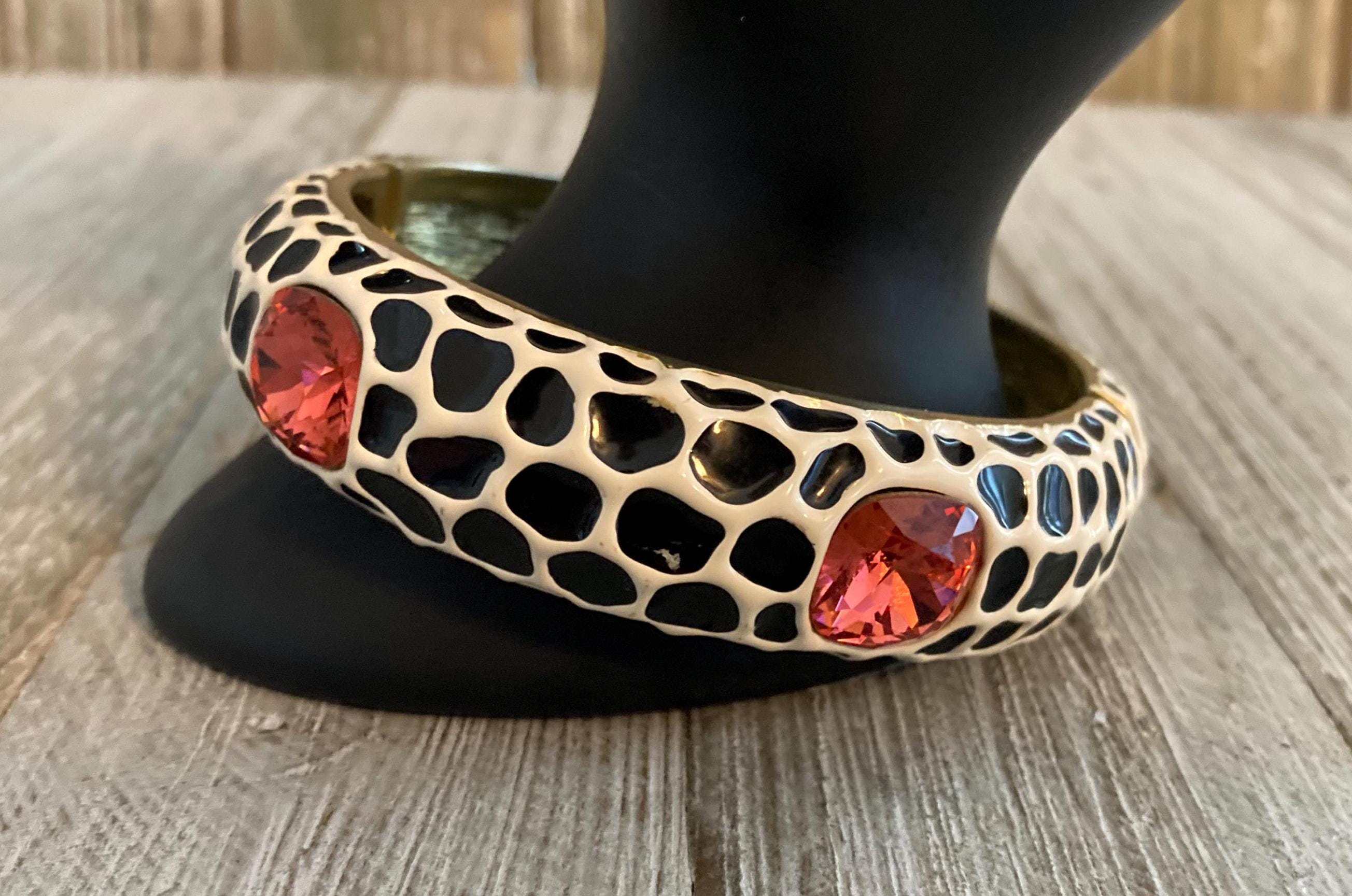Gorgeous Kjl/kenneth Jay Lane Signed Vintage 1990's Black and