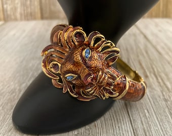 Bracelet Jonc Cristal Autrichien - Motif Losange, Doré à L'or Fin Avec Zirconium - Neuf Avec étiquettes