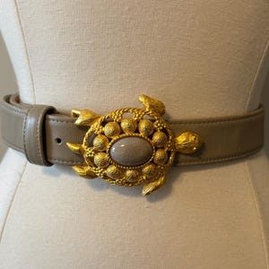 Gold Turtle Belt - Etsy display picture 1