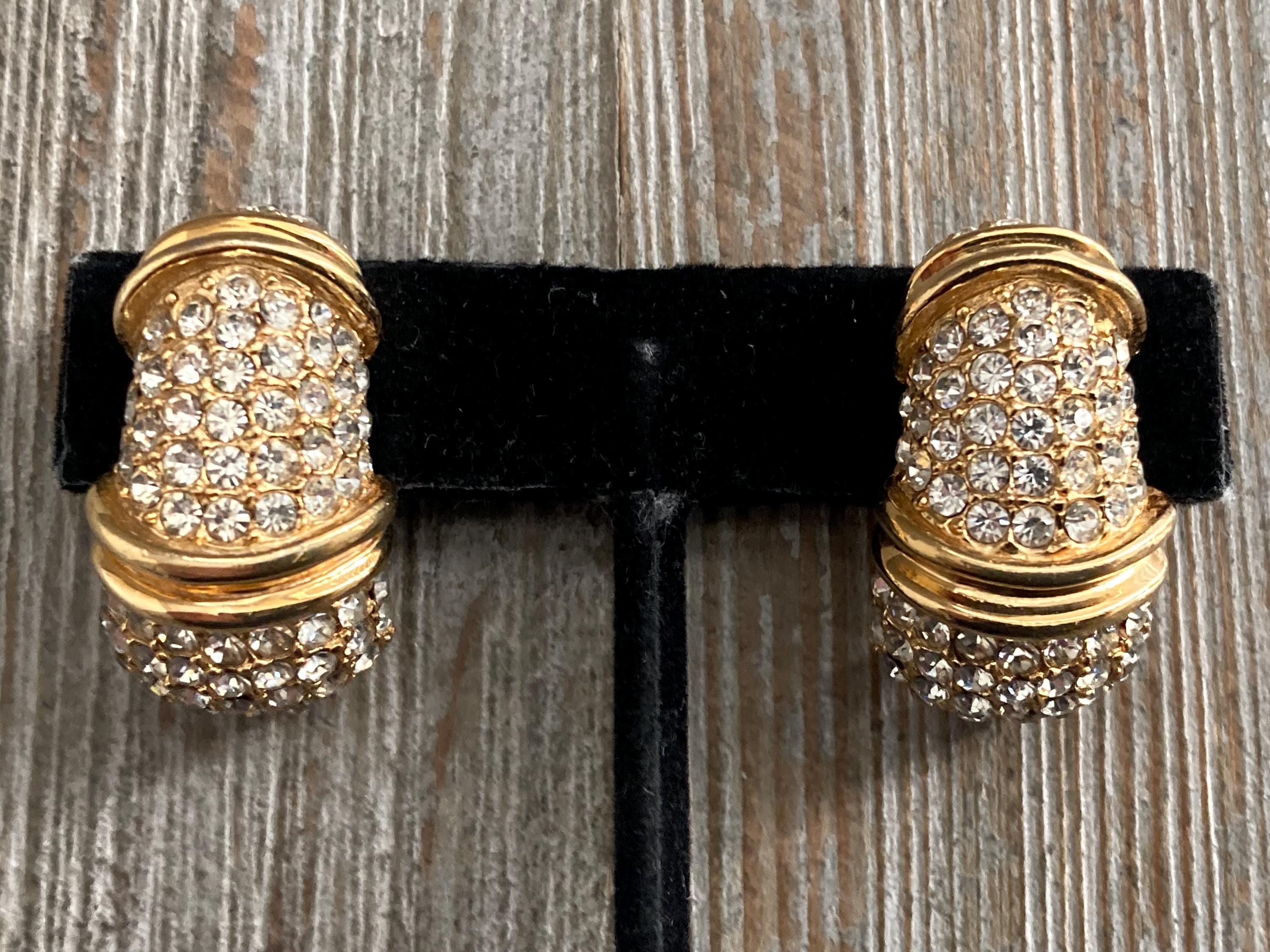 80s Ciner Earrings - Etsy