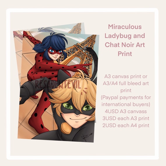 Miraculous Ladybug Art Prints