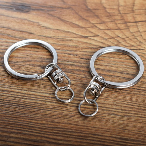 5pcs Keychain Making Supplies, Split Key Rings With Clasps, Split Key  Rings, Diy Keychain 