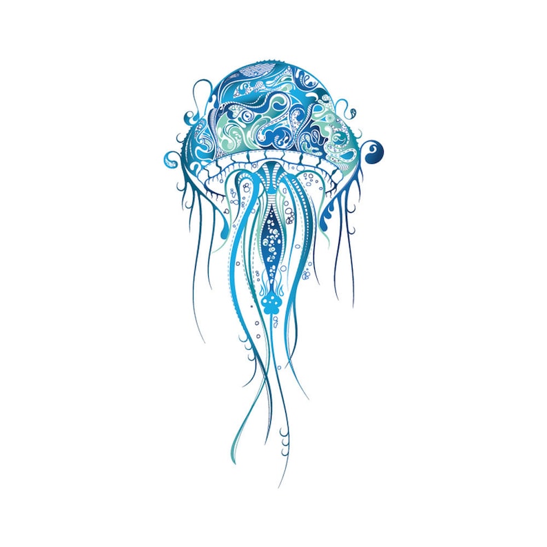 Free Free 146 Outline Cute Jellyfish Svg Jellyfish Clipart SVG PNG EPS DXF File