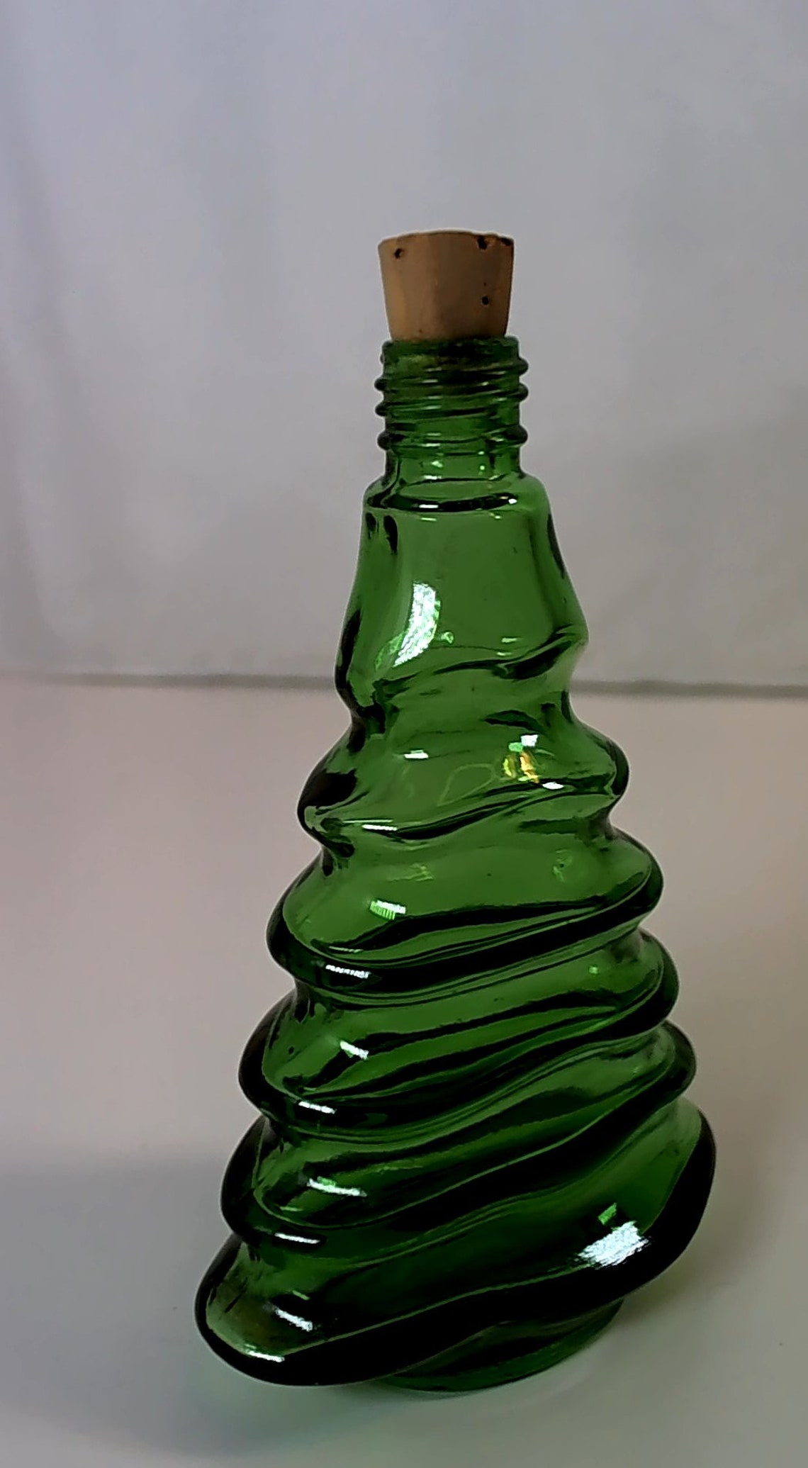 Avon Christmas Tree Perfume Bottle 3 3/4h x 2 3/8w Etsy