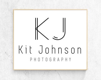 logo de photographe minimal, logo moderne simple, genre neutre, Logo entreprise, Logo minimaliste, pré fait Logo, Logo Chic, Blog, Blog en-tête