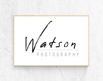 Logo de photographe minimal, logo moderne simple, genre neutre, Logo entreprise, Logo minimaliste, pré fait Logo, Logo Chic, Blog, Blog en-tête