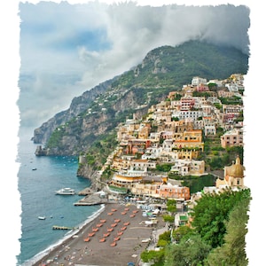 Positano Amalfi Italy-Photographic Print only-Unframed