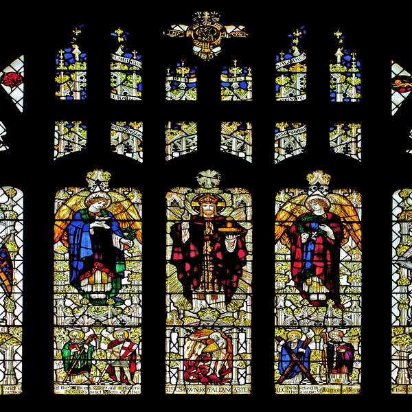 Stained Glass Window Film Etsy UK